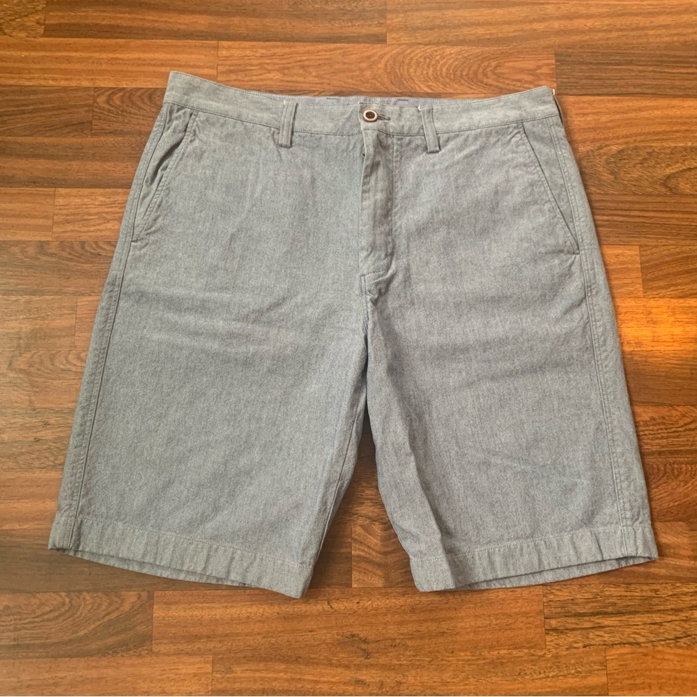 J.Crew Men’s Shorts Size 35W Classic Fit Blue 100% Cotton